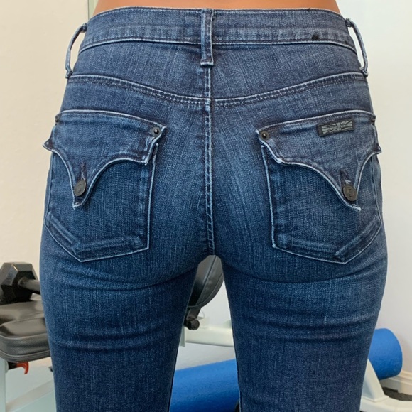 HUDSON BAILEE CROP MIDRISE BABY BOOT JEANS SZ 25 - Picture 3 of 10